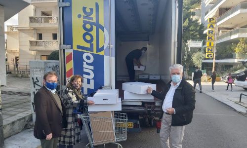 Σπουδαία προσφορά της εταιρείας «Eurologic Transports S.A.» στο Δήμο Αγίας Παρασκευής